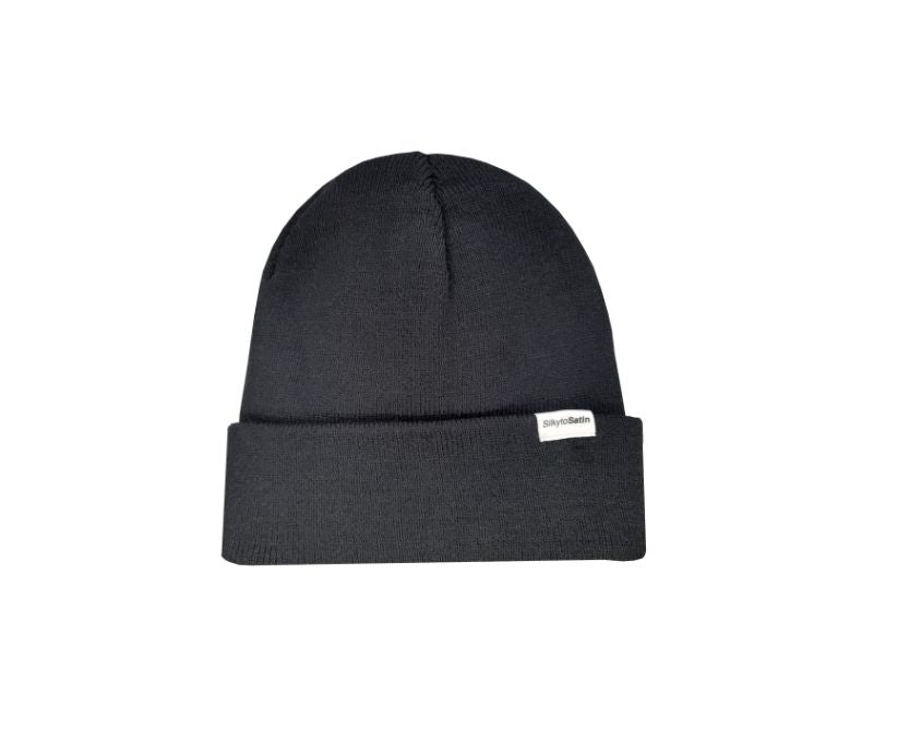 satin-lined beanies