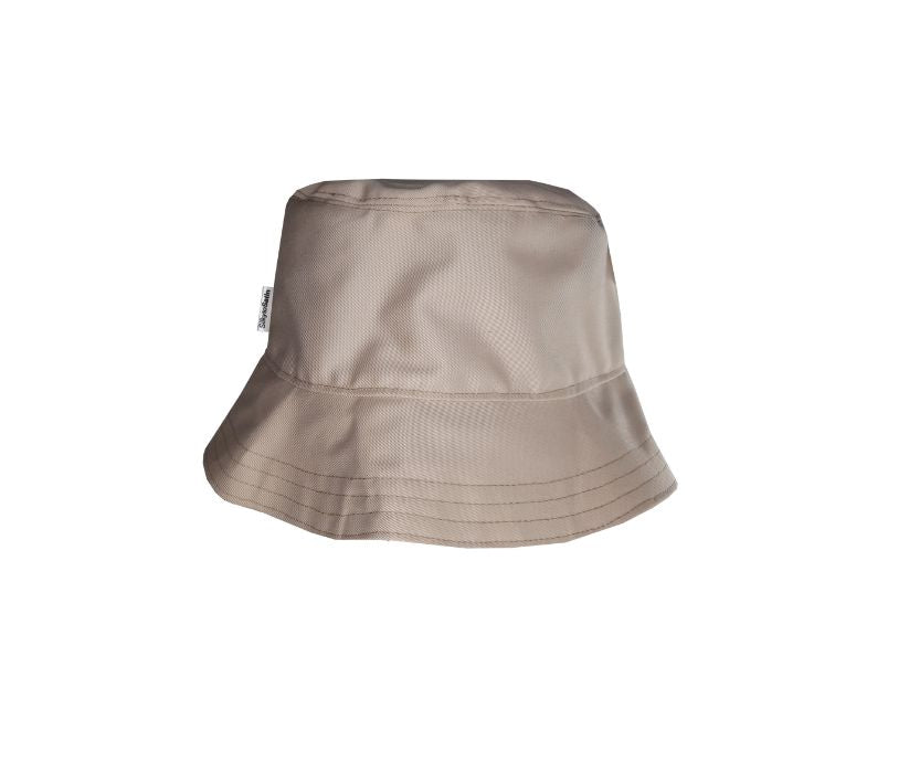 satin-lined bucket hats