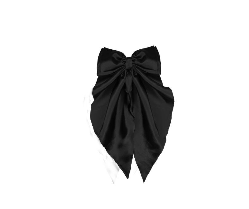 satin-hair bows