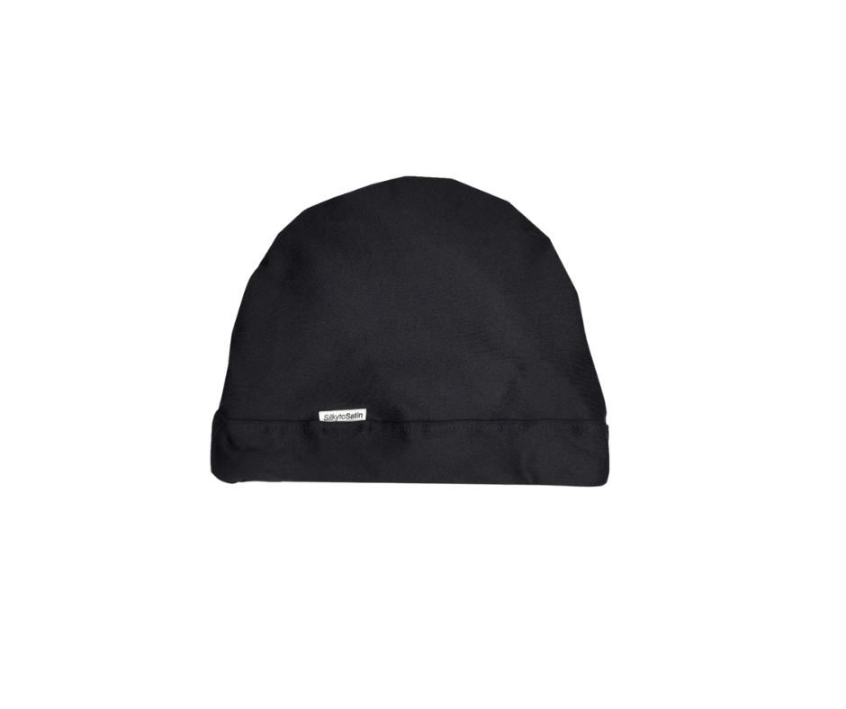 satin-swirl caps