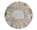 CHAMPAGNE SATIN BONNET