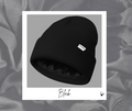 BLXCK SATIN-LINED BEANIE
