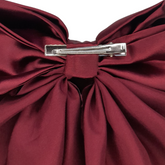 Maroon - GS Women's Bow Hair Clip 50