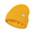 SUNSHINE - YELLOW SATIN-LINED BEANIE