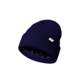 KHAN - NAVY SATIN-LINED BEANIE (KIDDIES)