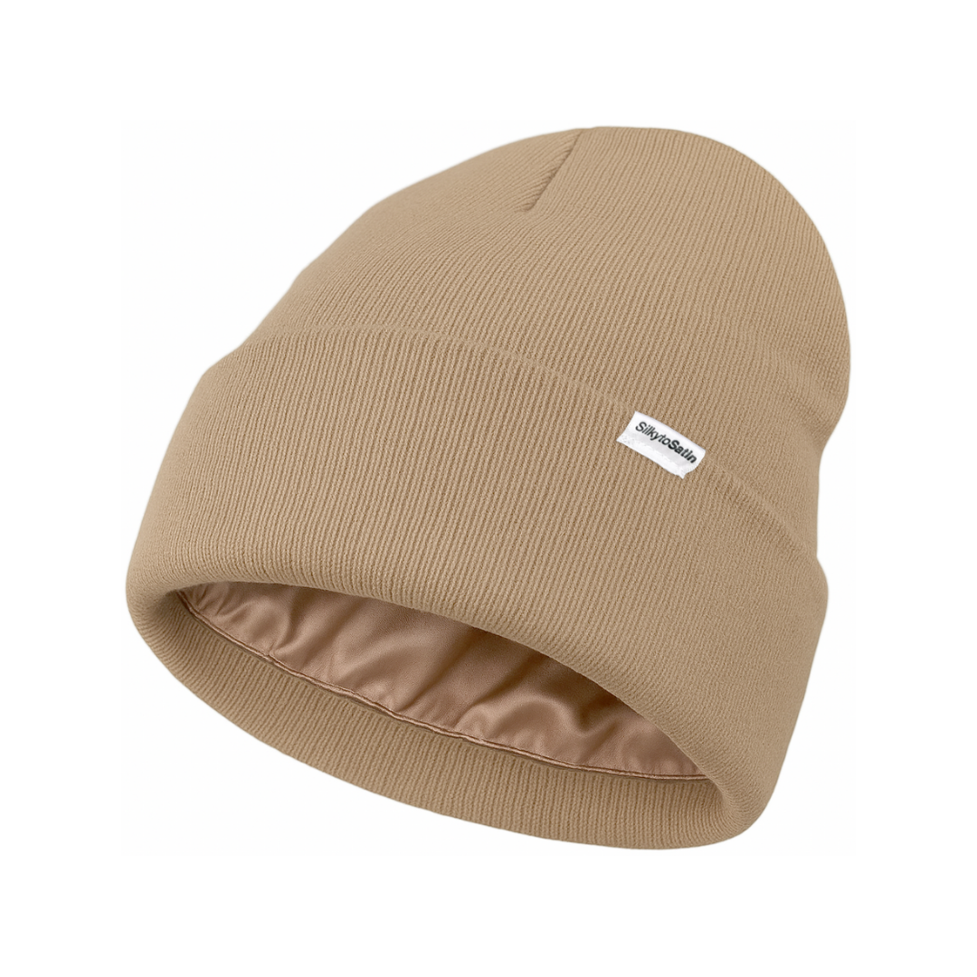 MOOD SATIN-LINED BEANIE