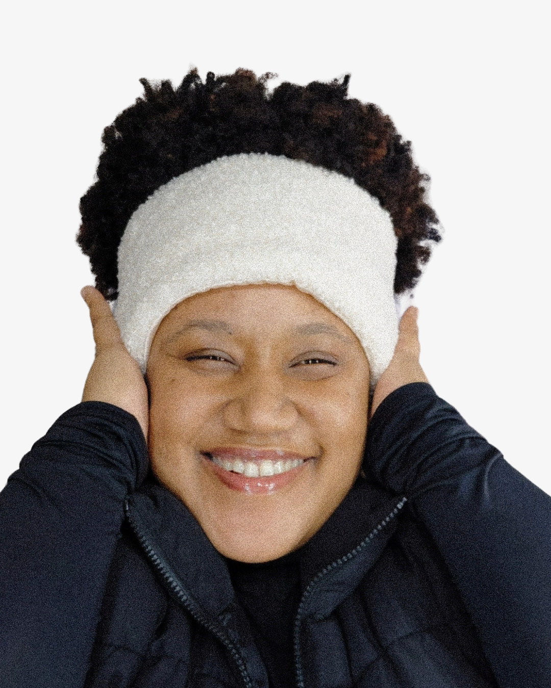 SATIN-LINED WINTER HEADBAND
