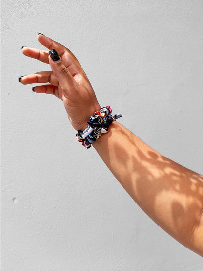 FLORA SNAP SCRUNCHIE ( 3 PACK - LIMITED EDITION)