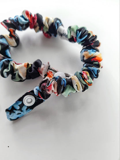 FLORA SNAP SCRUNCHIE ( 3 PACK - LIMITED EDITION)