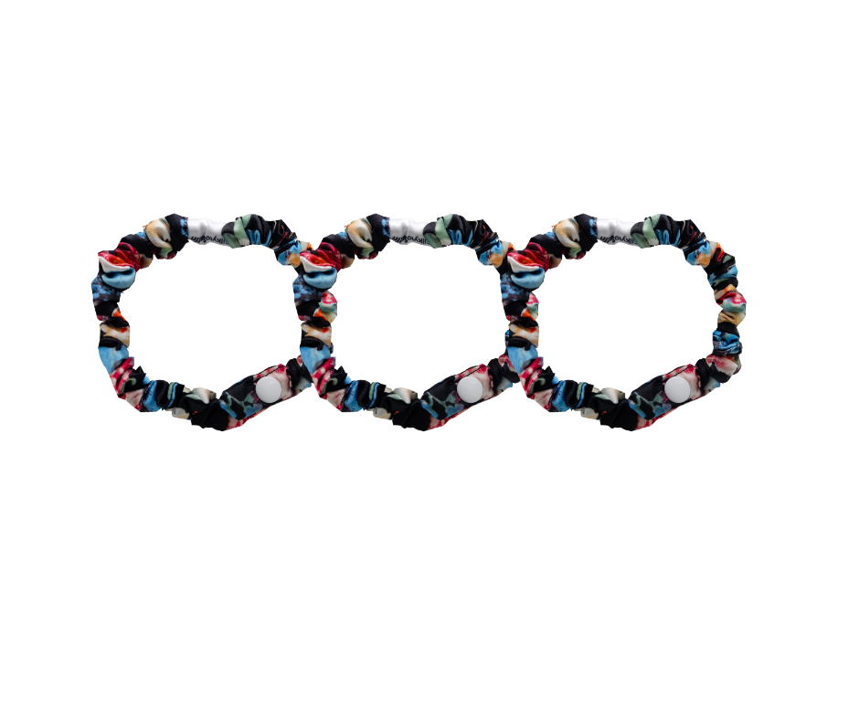 FLORA SNAP SCRUNCHIE (LIMITED EDITION)