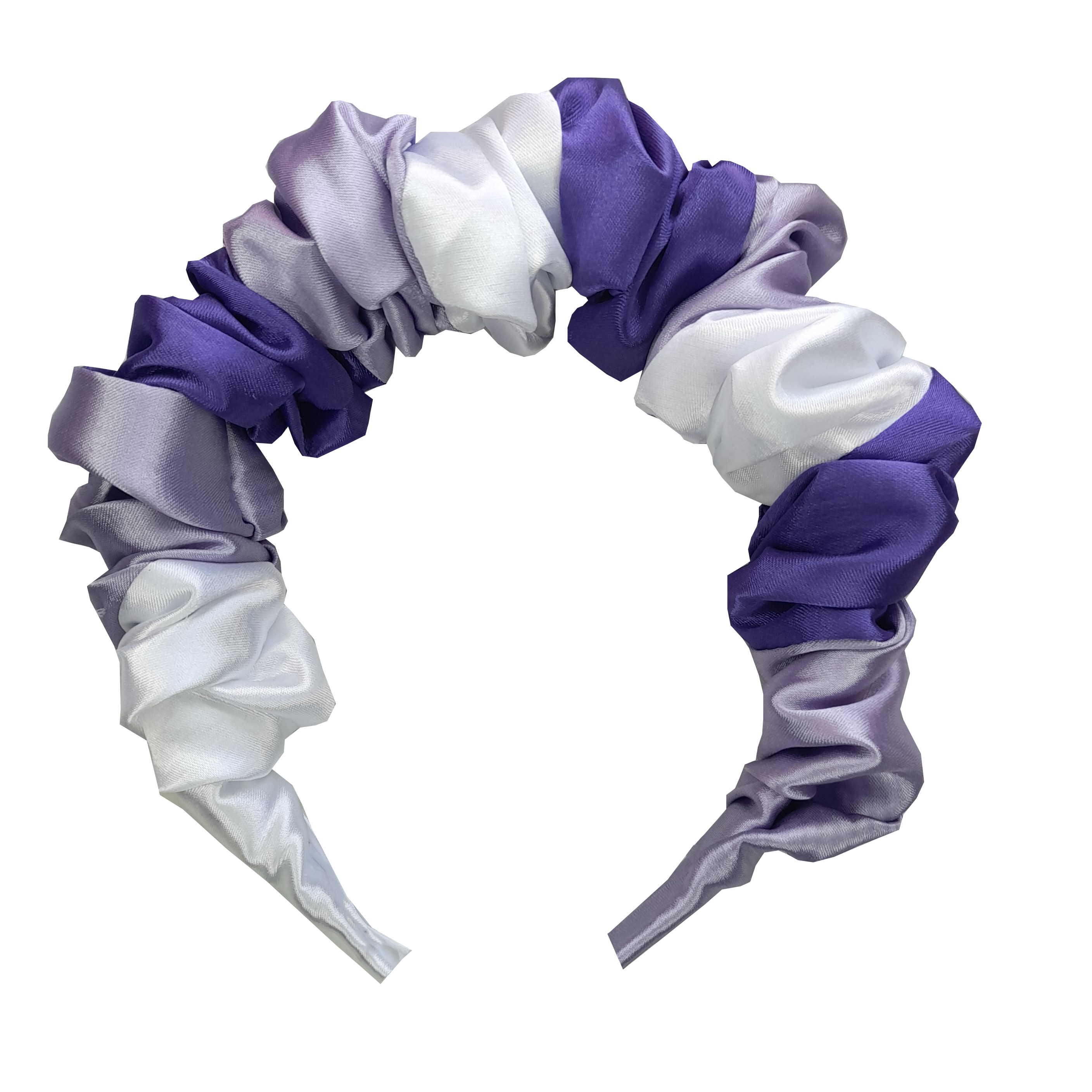 PURPLE TRI-COLOUR ALICE BAND
